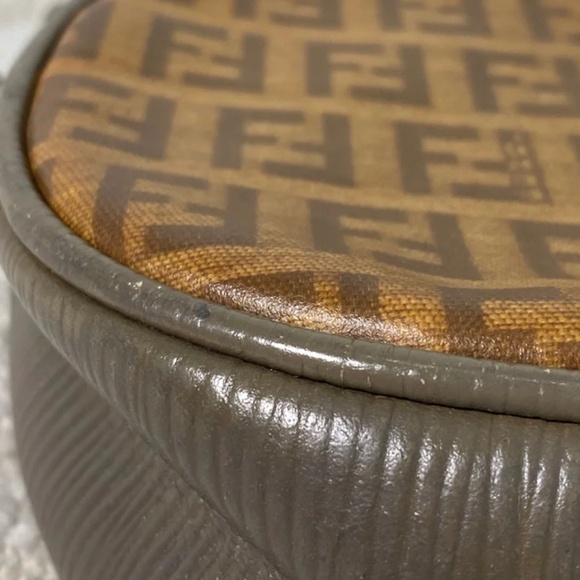 Authentic Fendi Vintage Zucca Crossbody Bag - Picture 8 of 15